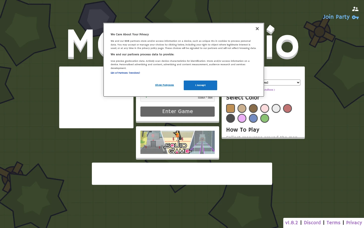 MooMoo.io 页面快照